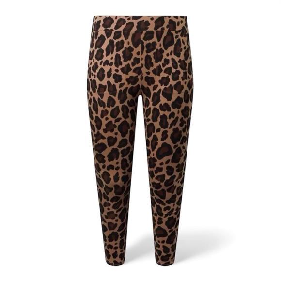 TORRID Leopard Print Full Length Leggings w/Pockets NWT Size 4X - Picture 2 of 16